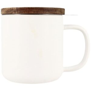 Photo de OGOLIVING Tisanière 30 cl Blanc - Juliet
