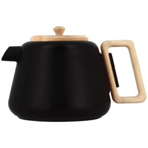 Photo de OGOLIVING Théière 1 L Noir - Viggo