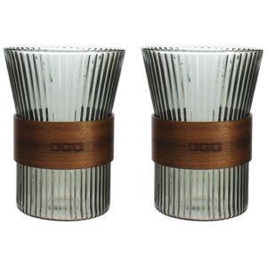 Photo de OGOLIVING Lot 2 tasses 25 cl Graphite - Karl