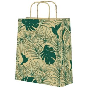 Photo de PAPETERIE DU POITOU Sac cabas a base d herbe 24x32cm