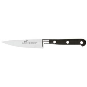 Photo de ROUSSELON DUMAS SABATIER Couteau Office 10 cm - Idéal Inox & Rivets inox - Lion Sabatier
