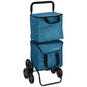Photo de SIDEBAG POUSSETTE.6 ROUES.2 X 20 L MODULOBAG BLEU CANARD