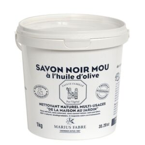 Photo de MARIUS FABRE Savon noir mou Multi-usages à l'huile d'olive - pâte 1kg