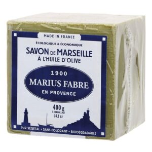 Photo de MARIUS FABRE Savon marseille huile olive cube 400g