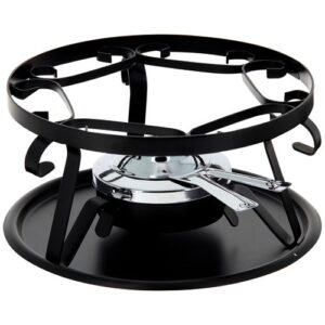 Photo de TABLE ET COOK Réchaud à fondue - Métal noir