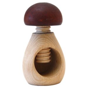 Photo de ROGER ORFEVRE Casse-noix & Noisettes Bois - Champignon