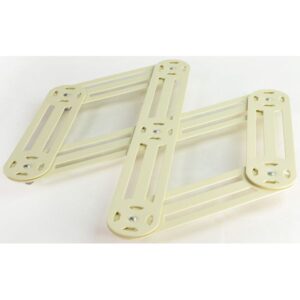 Photo de ROGER ORFEVRE Dessous de plat extensible Blanc Vanille - Vintage