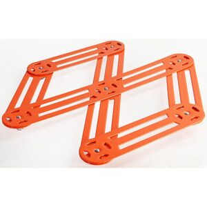 Photo de ROGER ORFEVRE Dessous de plat extensible Orange - Vintage