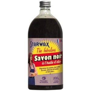 Photo de STARWAX FABULOUS Savon Noir liquide 1 L