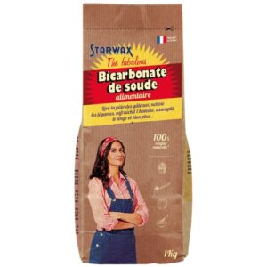 Photo de STARWAX FABULOUS Bicarbonate de soude alimentaire 1kg