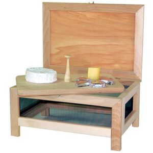Photo de MASY Fromager bois 17 x 39 cm + plateau