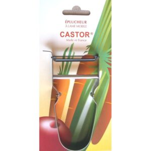 Photo de RUSILLON Rasoir à légumes inox / blister - Castor