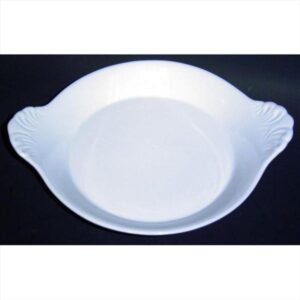 Photo de GIRARD Plat rond à oreilles Blanc