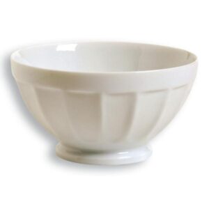 Photo de GIRARD Bol à côtes blanc 14 cm