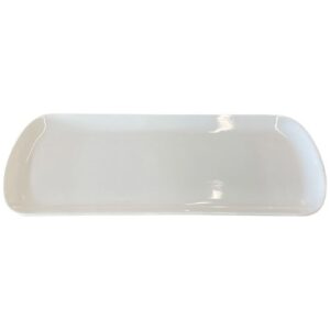 Photo de GIRARD Plat à cake en porcelaine 37 x 15 cm