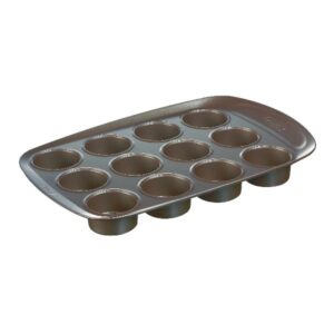 Photo de PYREX Moule 12 muffins 38X25 cm en métal - asimetriA