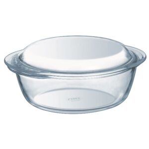 Photo de PYREX Cocotte en verre ronde 1 L - Essentials 4 en 1