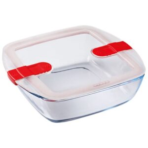 Photo de PYREX Plat carré 25 x 22 x 7 cm - Cook & Heat