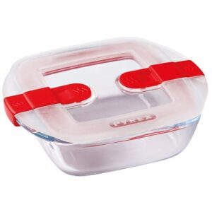 Photo de PYREX Plat carré 14 x 12 x 4 cm - Cook & Heat