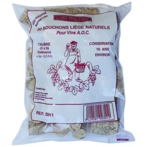 Photo de BOUCHONNERIE JOCONDI Bouchon cylin.44x24 natur.sac50