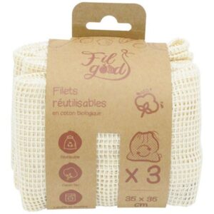 Photo de FIL GOOD Lot de 3 filets 35 x 35 cm