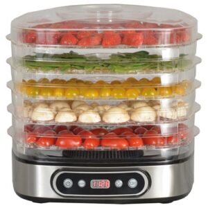 Photo de KITCHENCHEF Déshydrateur 5 plateaux - SECCO5IX
