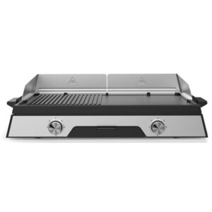 Photo de KITCHENCHEF Plancha Gril - Duo 2200 - PLANCHADUO2200