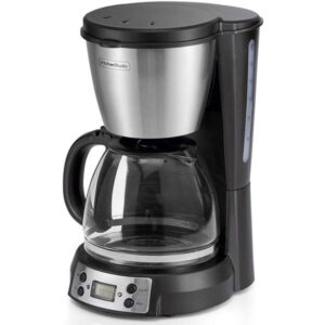 Photo de KITCHENCHEF Cafetière filtre 12 t. programmable Noire Inox - Kitchen Studio - KSMD250T