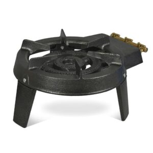 Photo de KITCHENCHEF Réchaud gaz 3 robinets - HT-C-0003