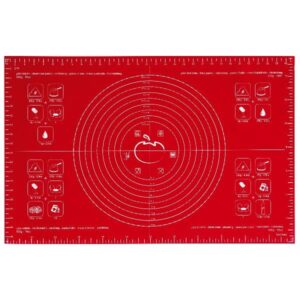Photo de MASTRAD Grande feuille à pâtisserie 60 x 40 cm Rouge