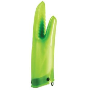 Photo de MASTRAD Gant de cuisine silicone & coton Vert