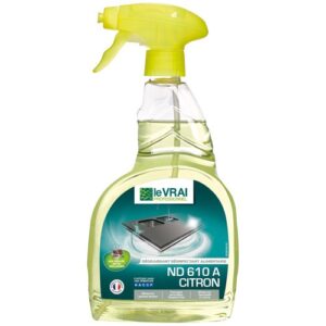 Photo de LE VRAI PROFESSIONNE Dégraissant désinfectant alimentaire ND610 A - 750 mL - citron