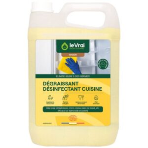 Photo de LE VRAI PRO MAISON Dégraissant désinfectant cuisine 5L