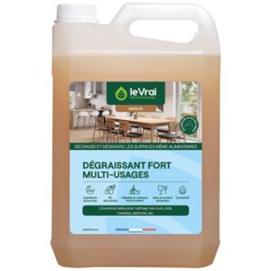 Photo de LE VRAI PRO MAISON Dégraissant fort multiusages 5 L