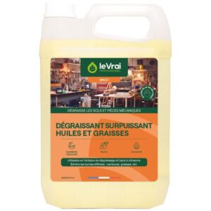 Photo de LE VRAI PRO BRICO Dégraissant surpuissant huiles et graisses 5 L