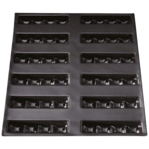 Photo de FLEXIPAN Moule 12 barres gourmandes Quattro - Origine