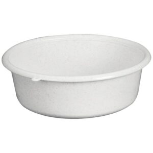 Photo de ALUMINIUM ET PLASTIQ Cuvette ronde d21x6cm 1.5l gris moucheté