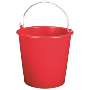 Photo de ALUMINIUM ET PLASTIQ Seau ménage 5l rouge