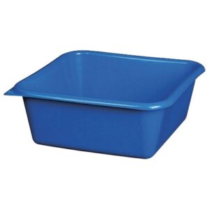 Photo de ALUMINIUM ET PLASTIQ Cuvette carrée 24cm 3l bleu