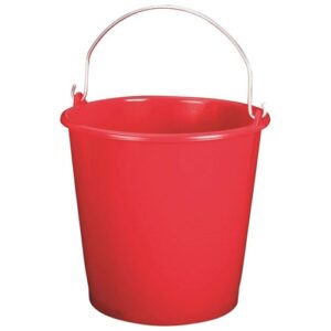 Photo de ALUMINIUM ET PLASTIQ Seau ménage 10l gradué rouge