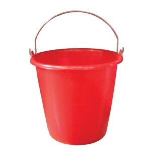 Photo de ALUMINIUM ET PLASTIQ Seau ménage 12l gradué rouge