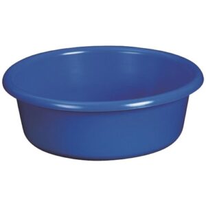 Photo de ALUMINIUM ET PLASTIQ Cuvette ronde d32x11cm 5l bleu