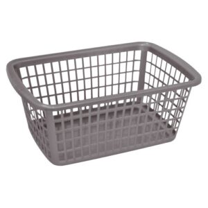 Photo de ALUMINIUM ET PLASTIQ Corbeille à linge - 11 L - gris