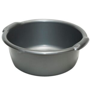 Photo de ALUMINIUM ET PLASTIQ Bassine ronde d.38cm 11l silver