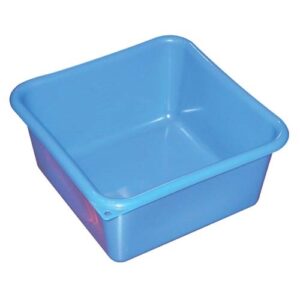 Photo de ALUMINIUM ET PLASTIQ Cuvette carrée 38cm 15l bleu