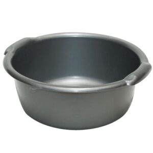Photo de ALUMINIUM ET PLASTIQ Bassine ronde d.45cm 20l silver