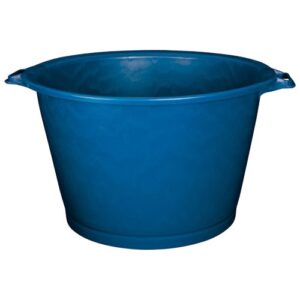 Photo de ALUMINIUM ET PLASTIQ Baquet rond 55l d55 h36 renf.bleu