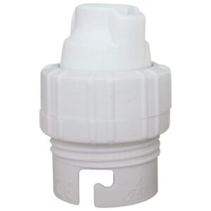 Photo de ZENITECH Douille B22 nylon 1 bague vrac