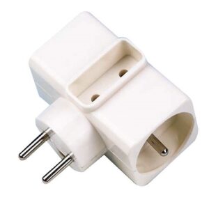 Photo de HBF Triplite 2p+t 16a lateral blanc vrac
