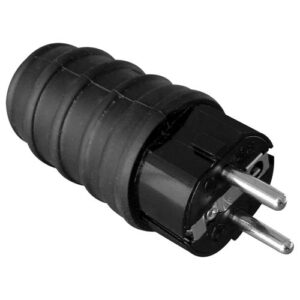 Photo de ZENITECH Fiche caoutchouc male 16a 2p+t vrac